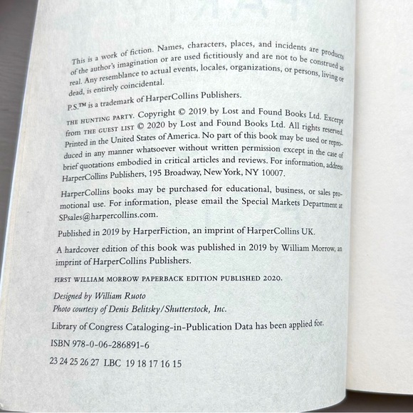 The Hunting Party By Lucy Foley - Picture 3 of 4